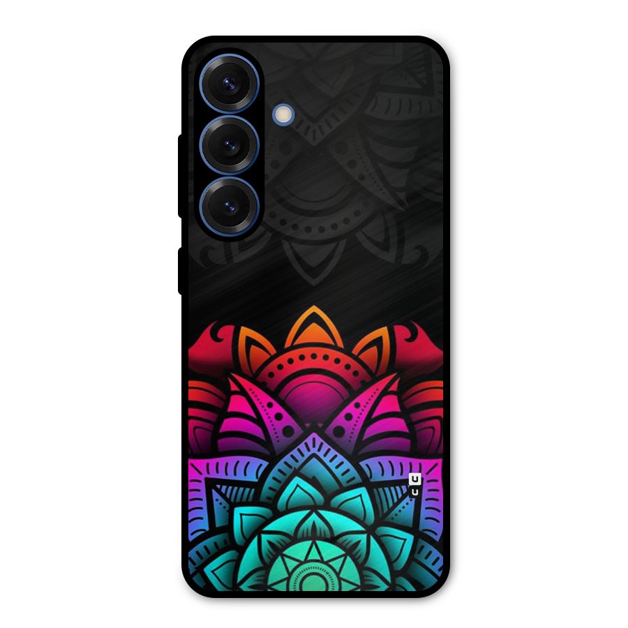 Wonderful Floral Metal Back Case for Galaxy S25
