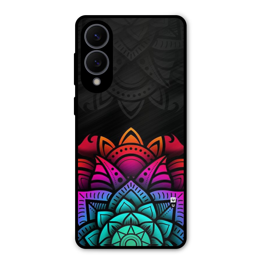 Wonderful Floral Metal Back Case for Galaxy S25 Edge