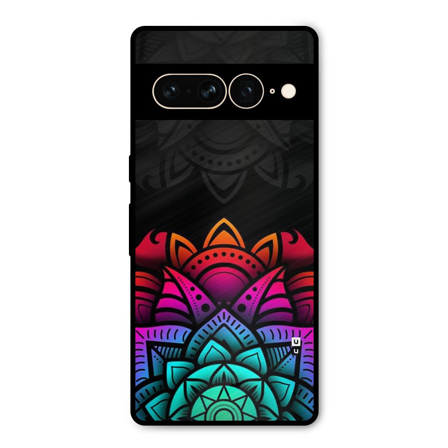 Wonderful Floral Metal Back Case for Google Pixel 7 Pro
