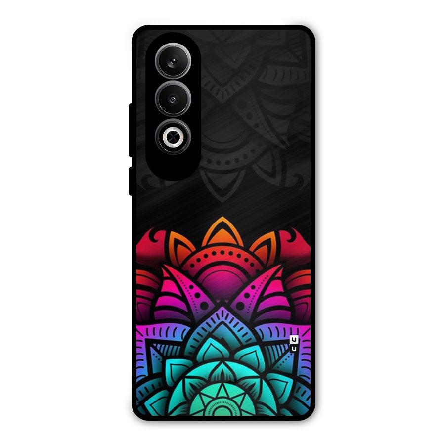 Wonderful Floral Metal Back Case for OnePlus Nord CE4