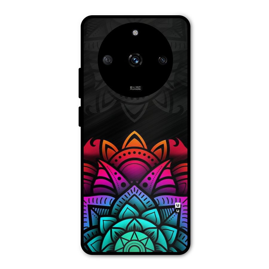 Wonderful Floral Metal Back Case for Realme Narzo 60 5G