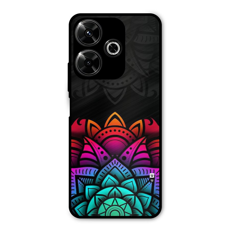 Wonderful Floral Metal Back Case for Redmi 13 5G
