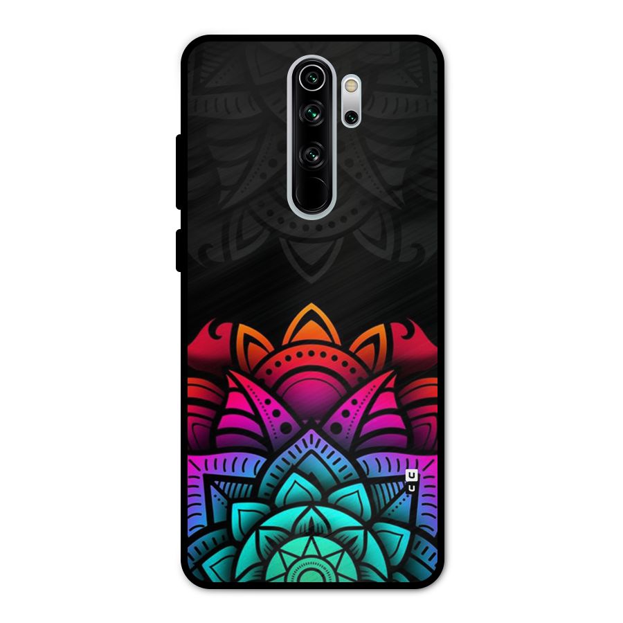 Wonderful Floral Metal Back Case for Redmi Note 8 Pro