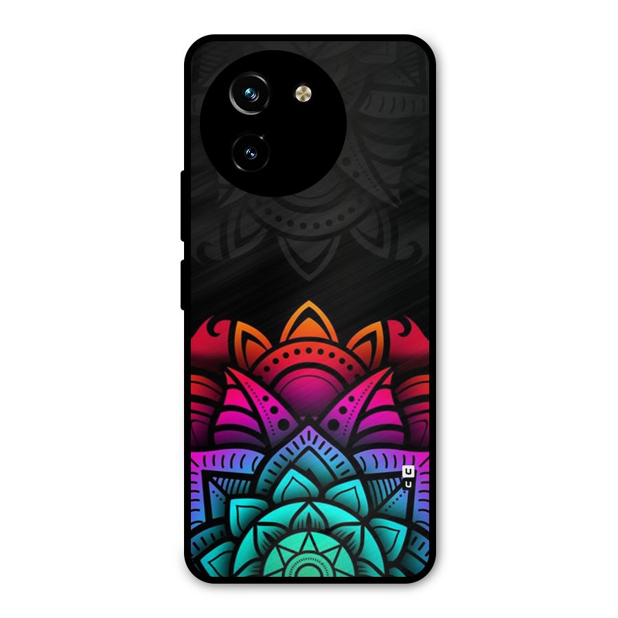Wonderful Floral Metal Back Case for Vivo T3x