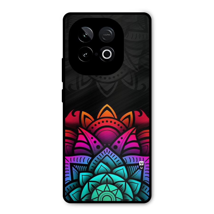 Wonderful Floral Metal Back Case for iQOO Neo 10