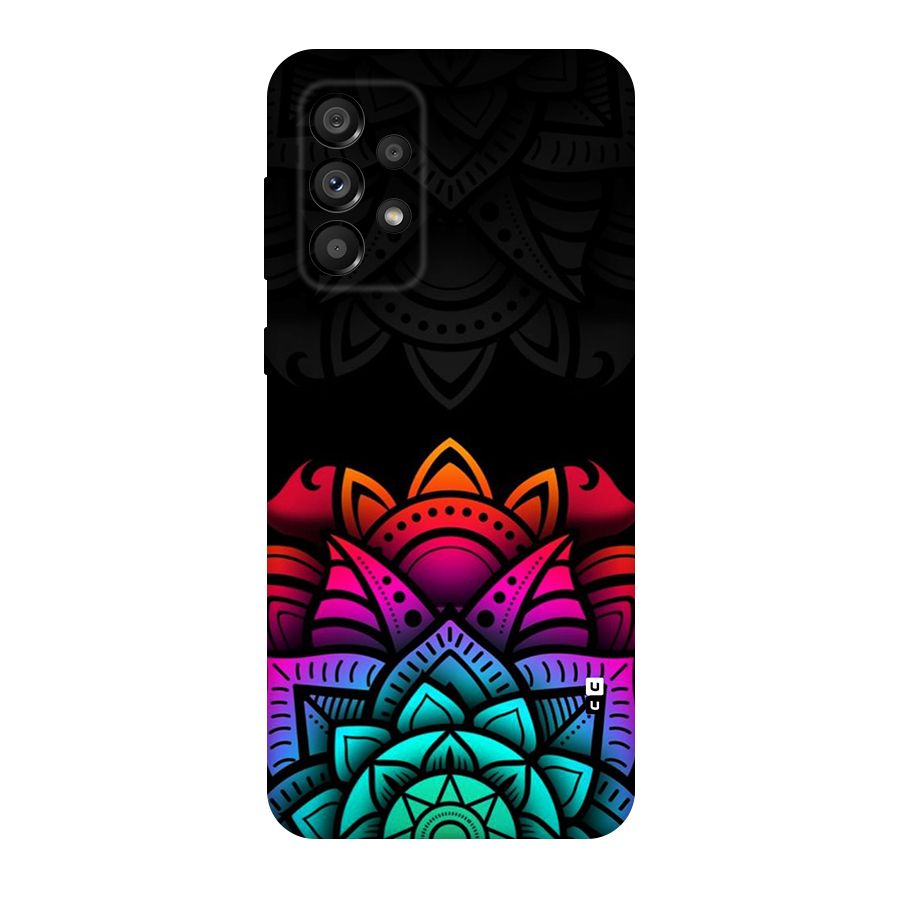 Wonderful Floral Original Polycarbonate Back Case for Galaxy A73 5G
