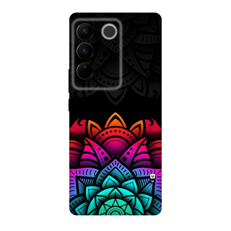 Wonderful Floral Original Polycarbonate Back Case for Vivo V27