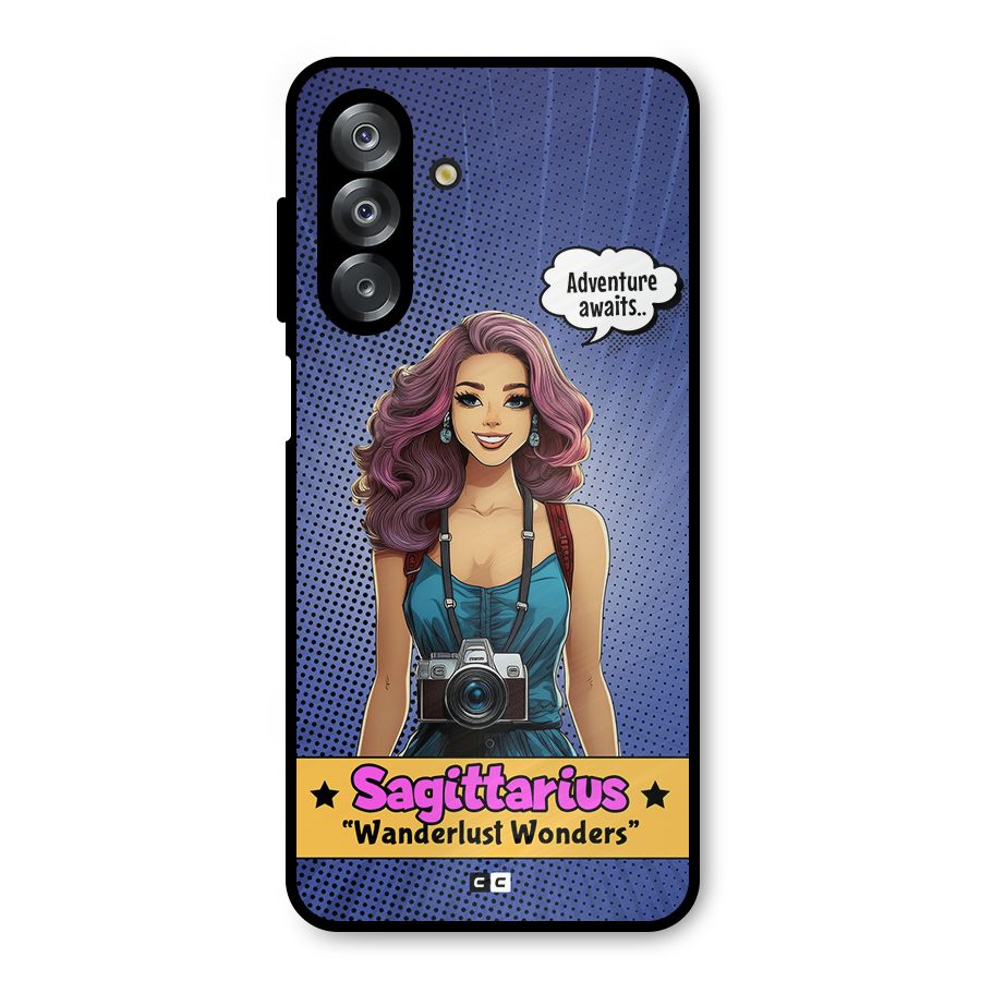 Wonderful Sagittarius Metal Back Case for Galaxy A26