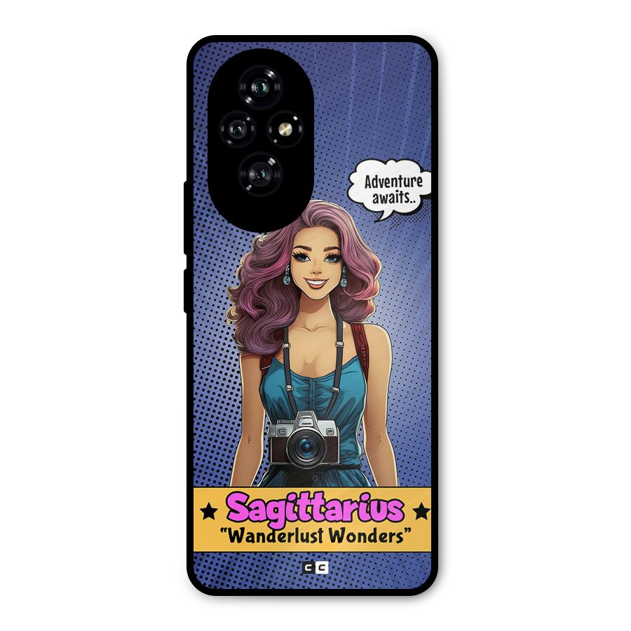 Wonderful Sagittarius Metal Back Case for Honor 200