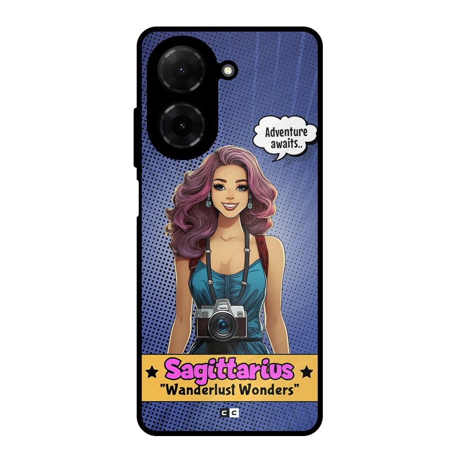 Wonderful Sagittarius Metal Back Case for Redmi A5 4G
