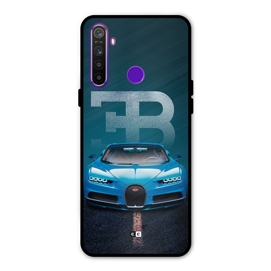 Wonderful Supercar Glass Back Case for Realme 5s