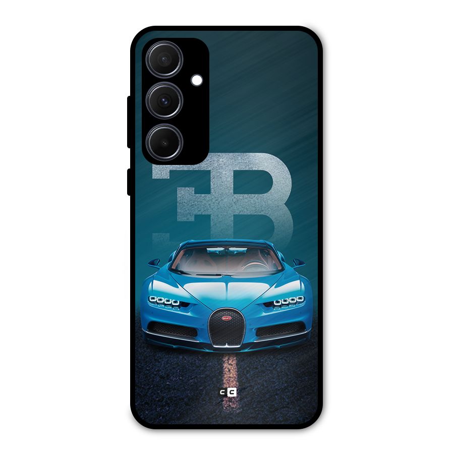 Wonderful Supercar Metal Back Case for Galaxy A35