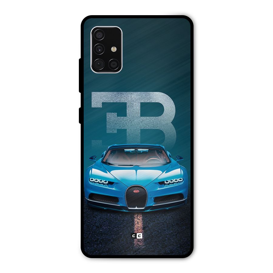 Wonderful Supercar Metal Back Case for Galaxy A51