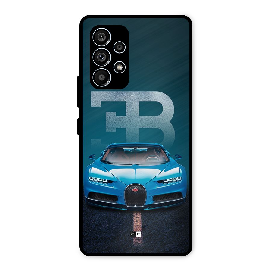 Wonderful Supercar Metal Back Case for Galaxy A53 5G