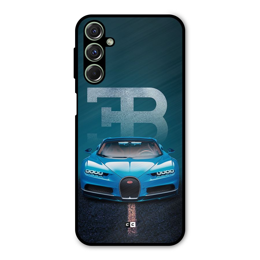 Wonderful Supercar Metal Back Case for Galaxy M34