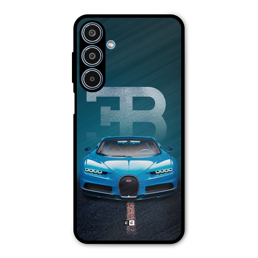 Wonderful Supercar Metal Back Case for Galaxy M35