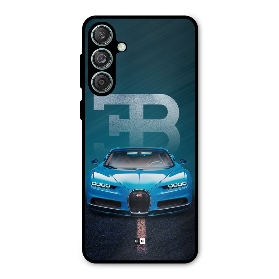 Wonderful Supercar Metal Back Case for Galaxy M55 5G