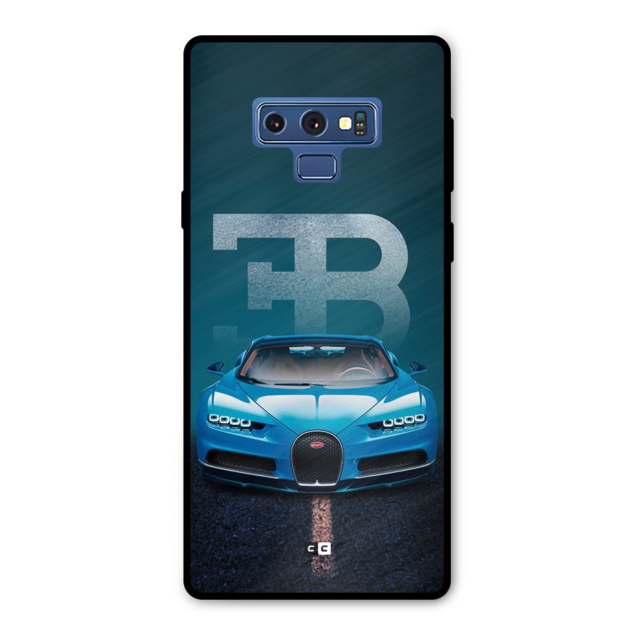 Wonderful Supercar Metal Back Case for Galaxy Note 9
