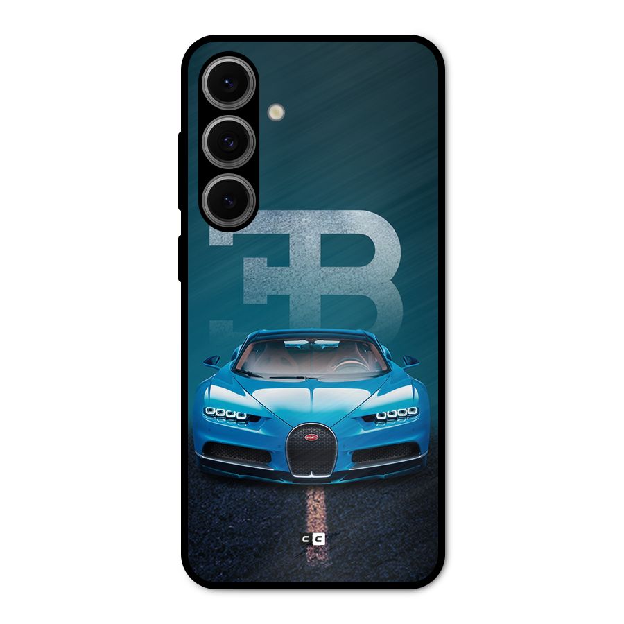Wonderful Supercar Metal Back Case for Galaxy S24 FE