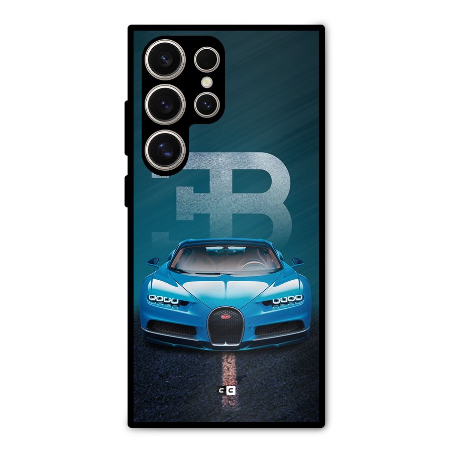 Wonderful Supercar Metal Back Case for Galaxy S24 Ultra