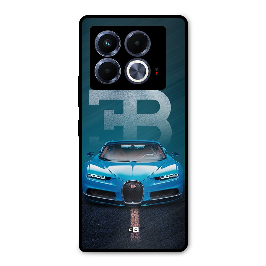 Wonderful Supercar Metal Back Case for Infinix Note 40 5G
