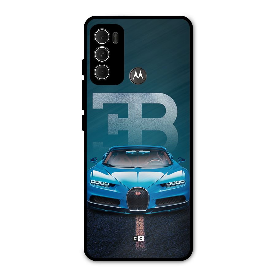 Wonderful Supercar Metal Back Case for Moto G60