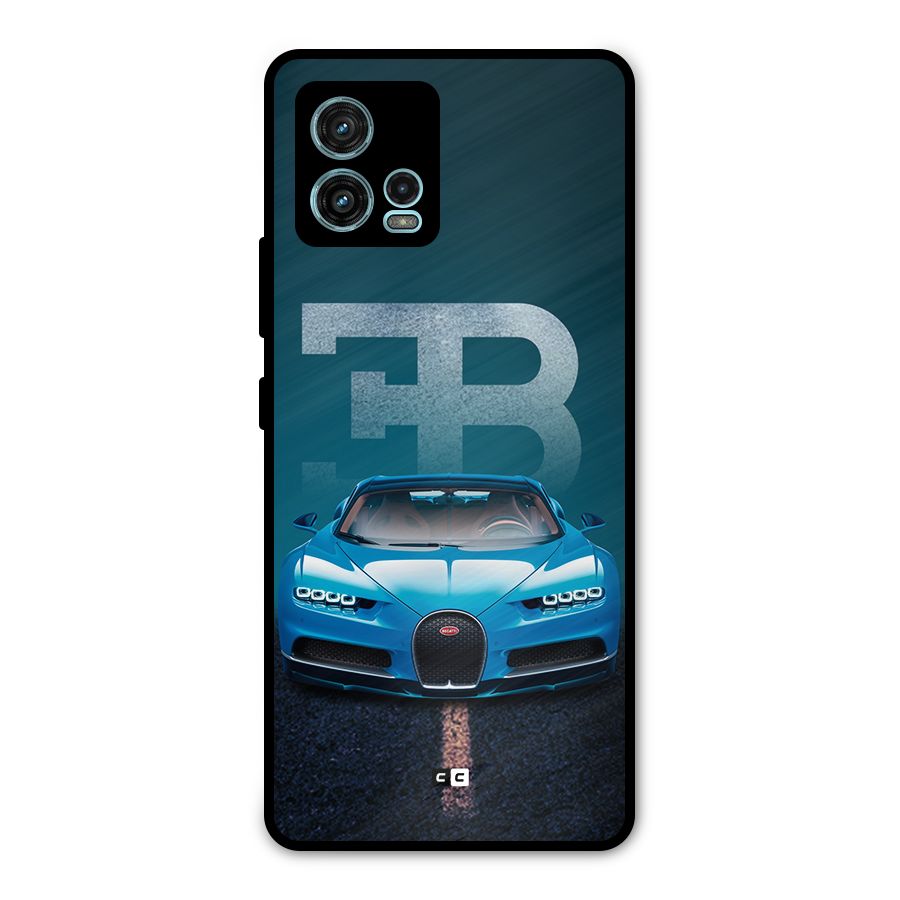 Wonderful Supercar Metal Back Case for Moto G72