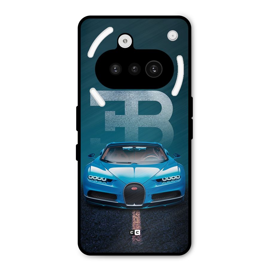 Wonderful Supercar Metal Back Case for Nothing Phone 3a