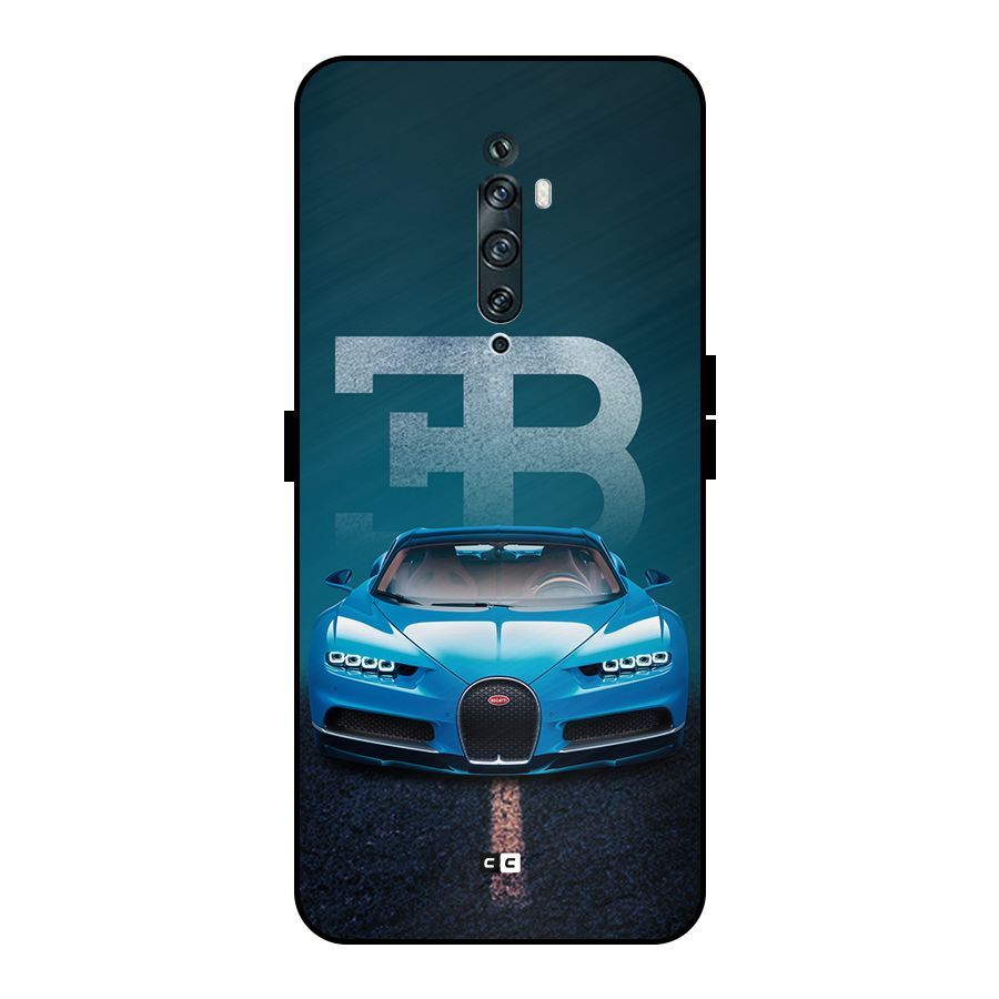 Wonderful Supercar Metal Back Case for Oppo Reno2 Z