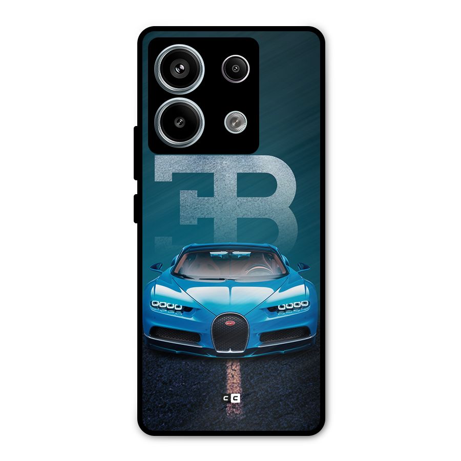 Wonderful Supercar Metal Back Case for Redmi Note 13 Pro 5G