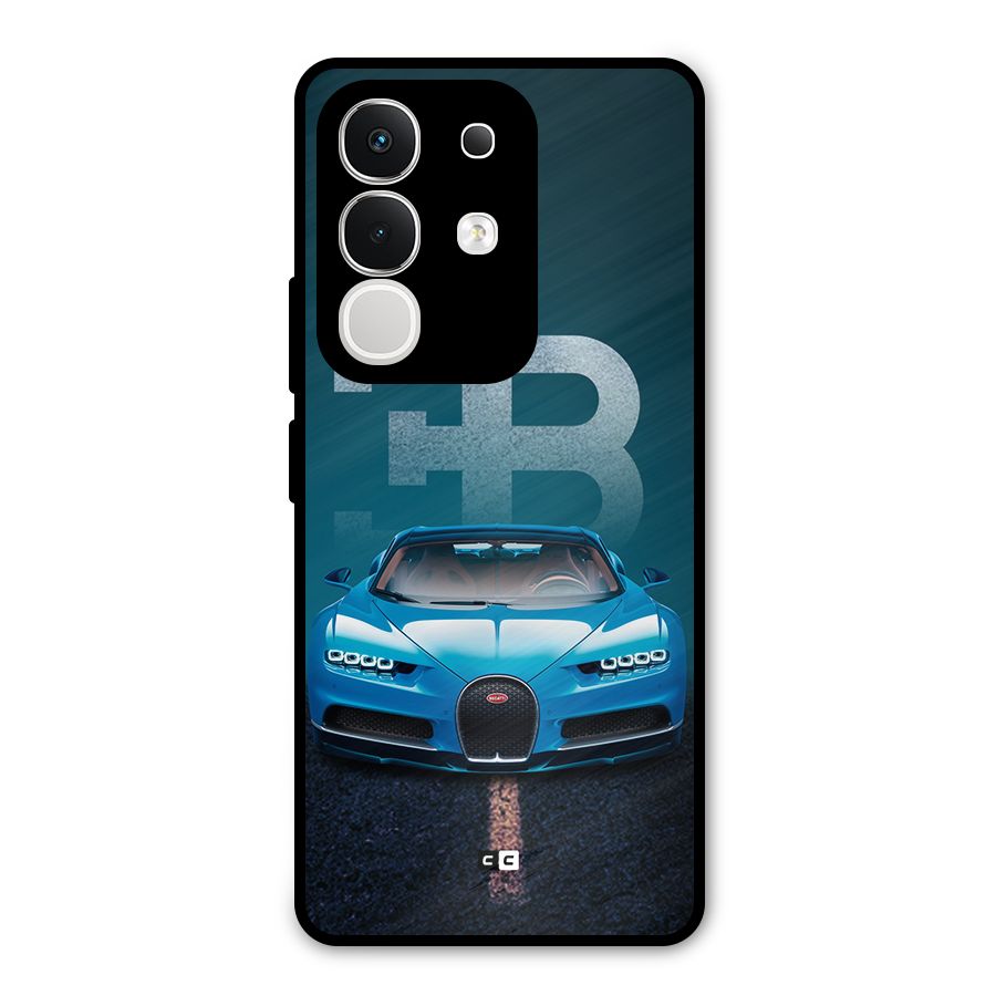 Wonderful Supercar Metal Back Case for Vivo T4x
