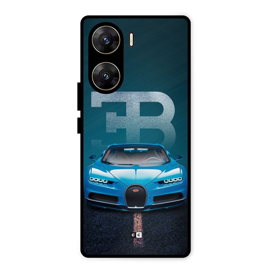 Wonderful Supercar Metal Back Case for Vivo V29e