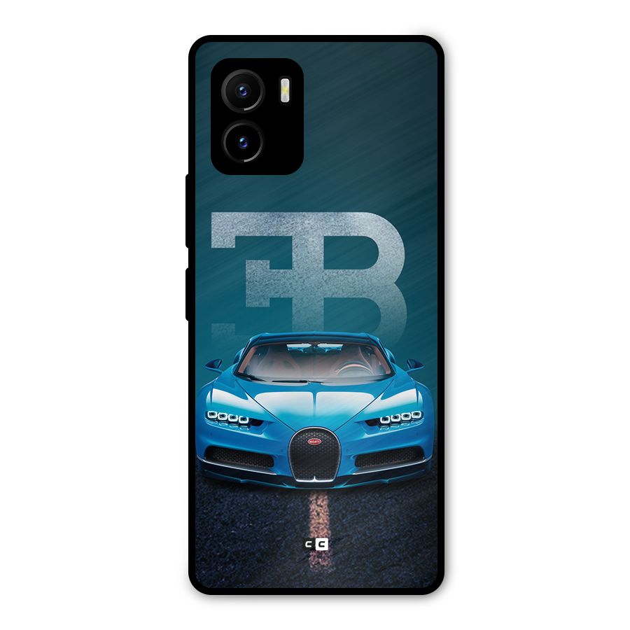 Wonderful Supercar Metal Back Case for Vivo Y15s