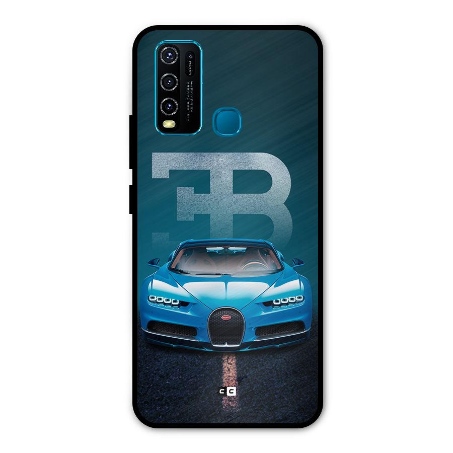 Wonderful Supercar Metal Back Case for Vivo Y30