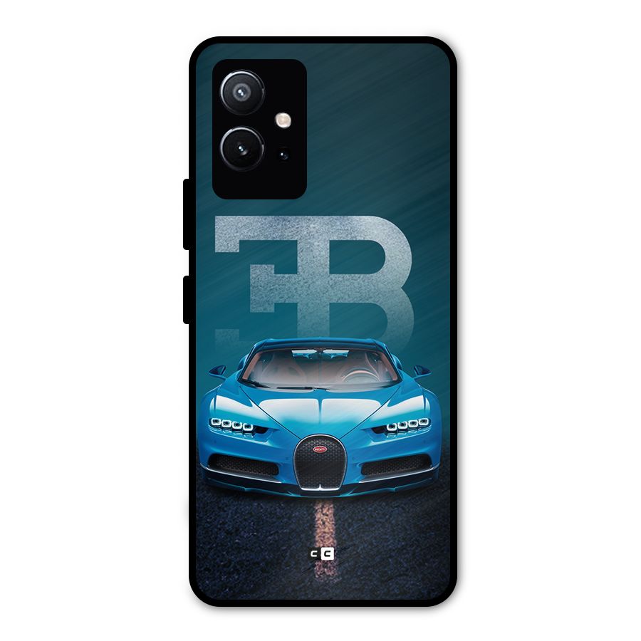 Wonderful Supercar Metal Back Case for Vivo Y75 5G