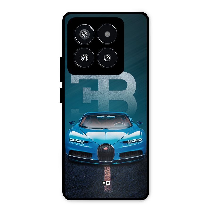 Wonderful Supercar Metal Back Case for Xiaomi 14 Pro