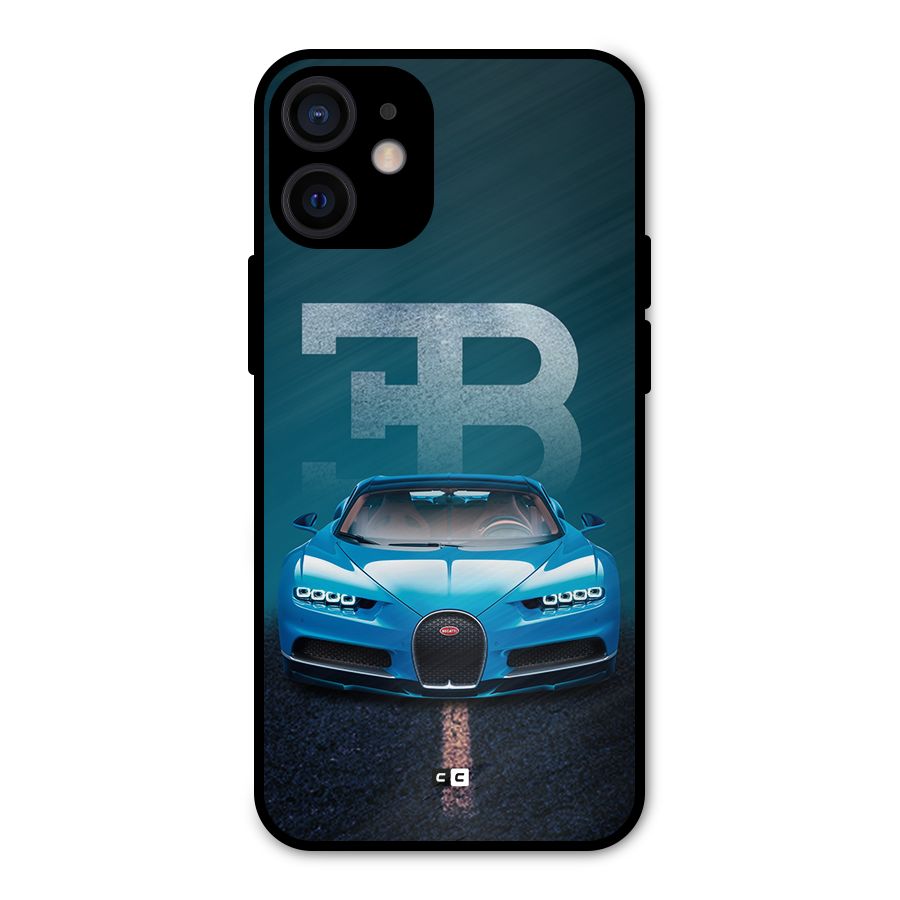 Wonderful Supercar Metal Back Case for iPhone 12 Mini