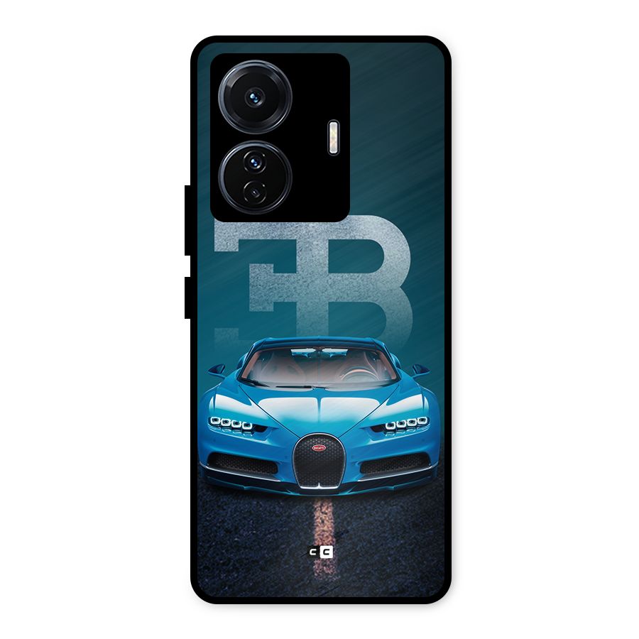 Wonderful Supercar Metal Back Case for iQOO Z6