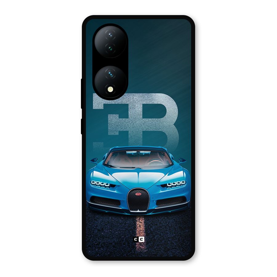 Wonderful Supercar Metal Back Case for iQOO Z7
