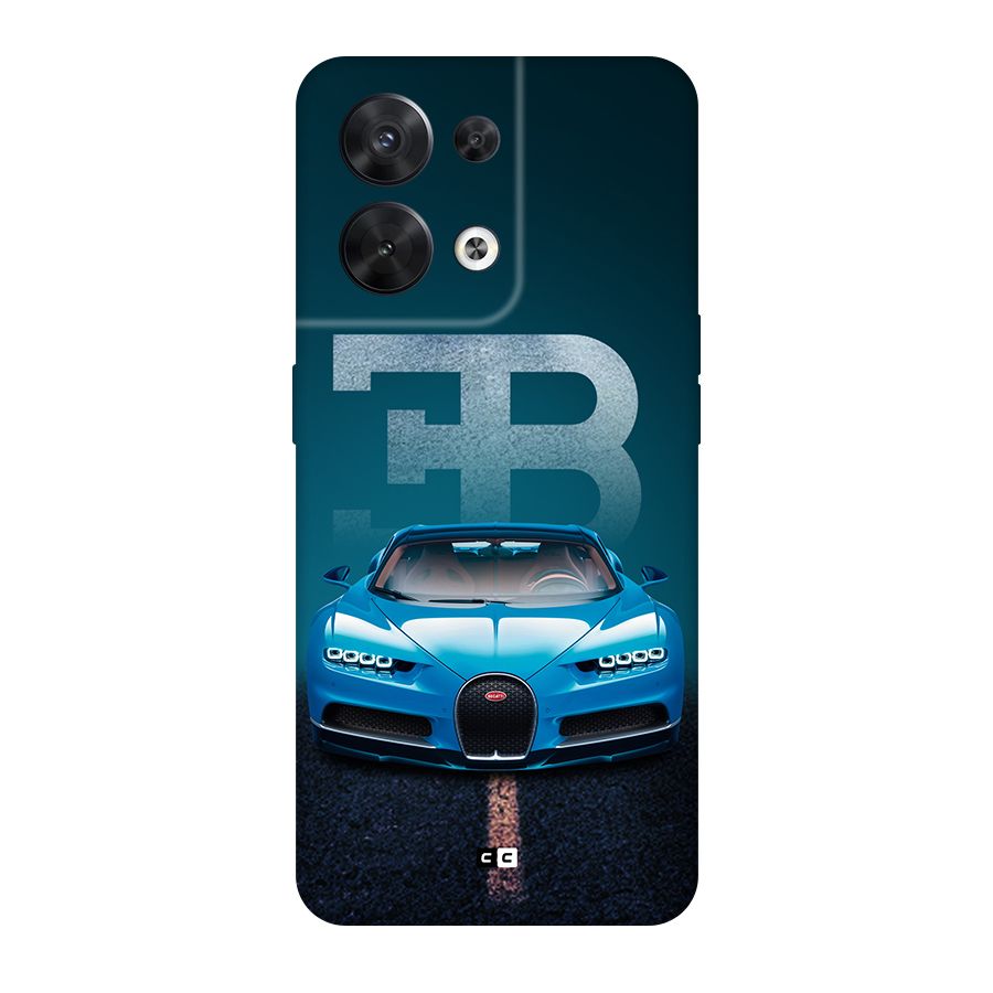 Wonderful Supercar Original Polycarbonate Back Case for Oppo Reno8 5G