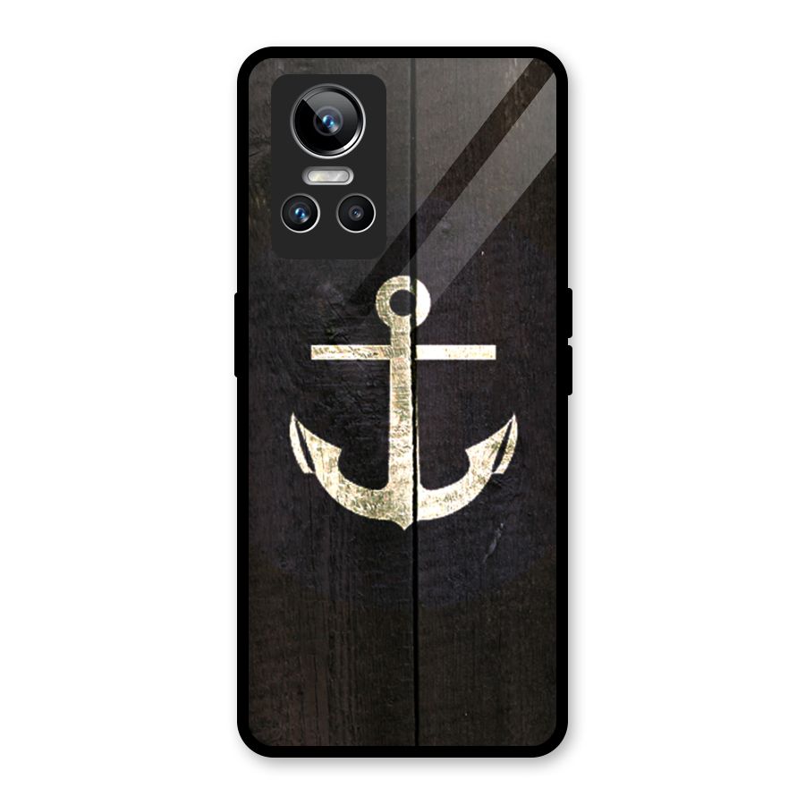 Wood Anchor Glass Back Case for Realme GT Neo 3