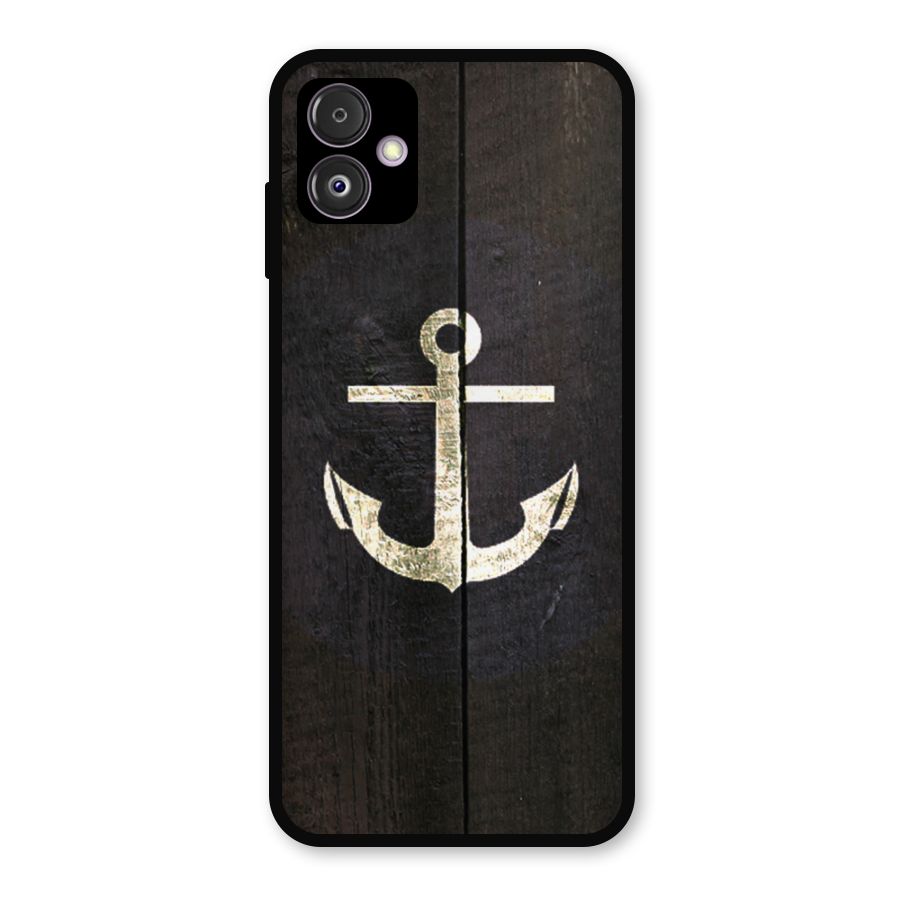 Wood Anchor Metal Back Case for Galaxy F14
