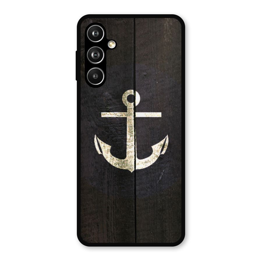 Wood Anchor Metal Back Case for Galaxy F54