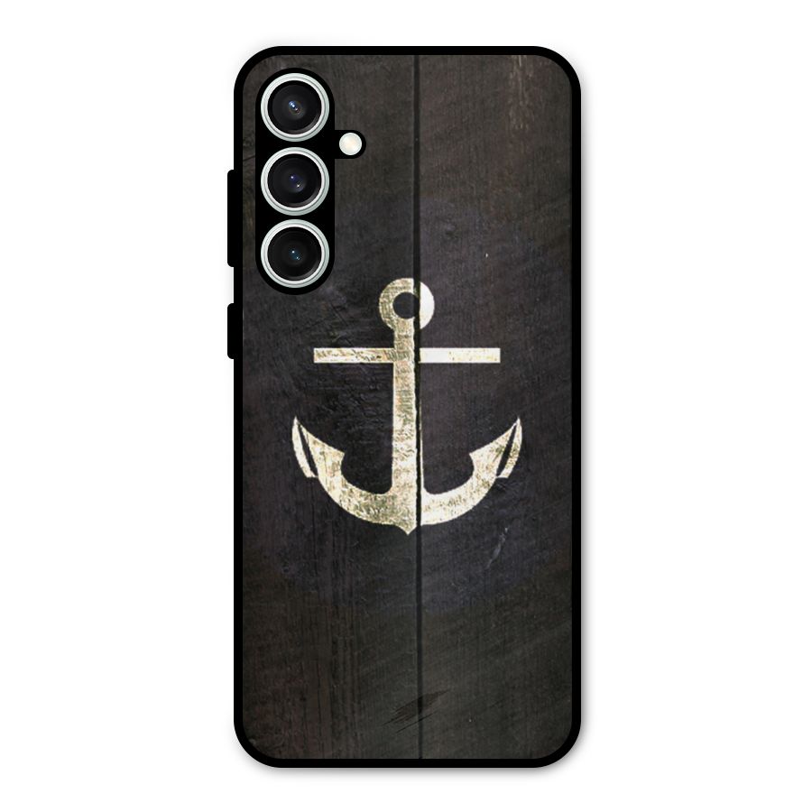 Wood Anchor Metal Back Case for Galaxy S23 FE