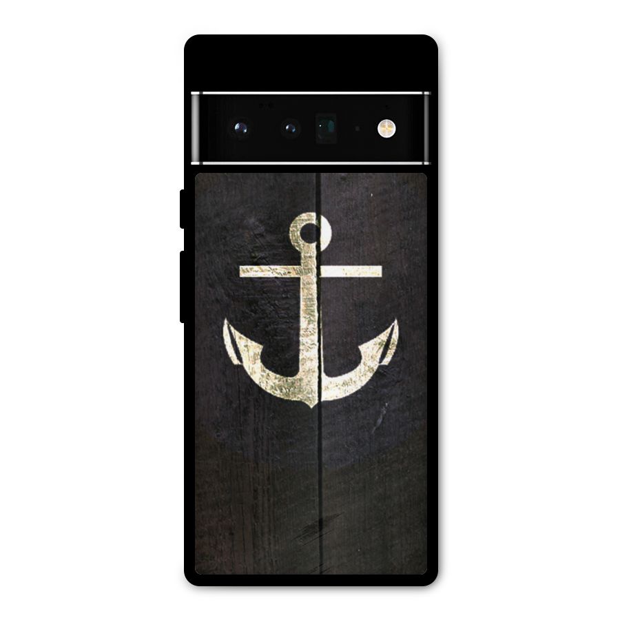 Wood Anchor Metal Back Case for Google Pixel 6 Pro