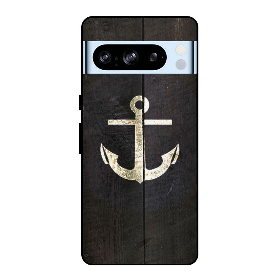 Wood Anchor Metal Back Case for Google Pixel 8 Pro