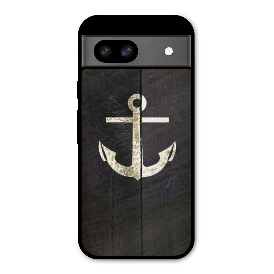 Wood Anchor Metal Back Case for Google Pixel 8a