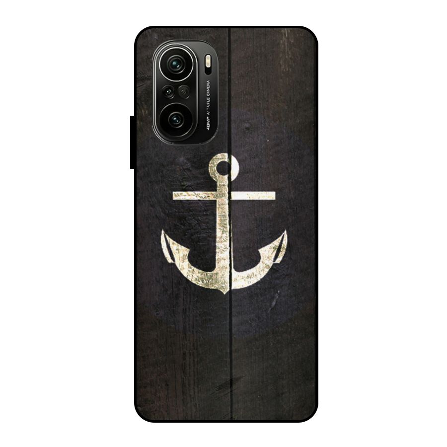 Wood Anchor Metal Back Case for Mi 11X Pro