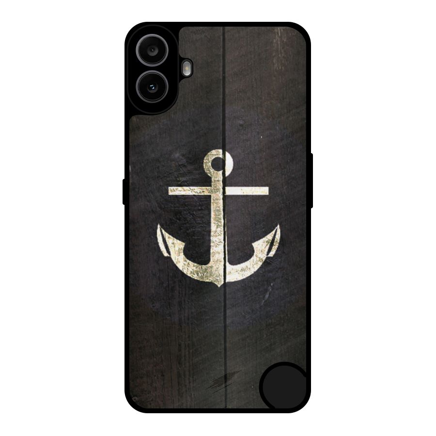 Wood Anchor Metal Back Case for Nothing CMF Phone 1