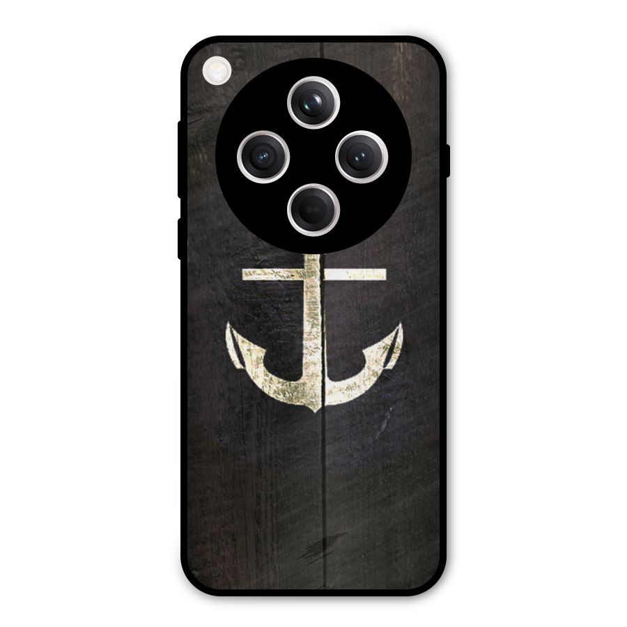 Wood Anchor Metal Back Case for Oppo Find X8